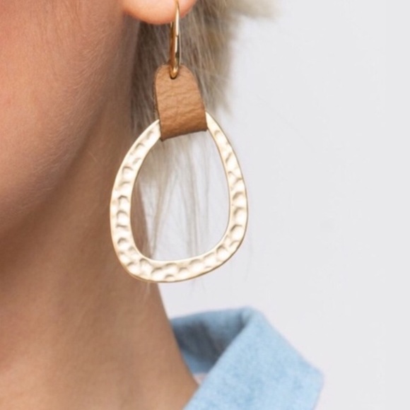 POL Jewelry - POL Aztec inspired Gorgeous Gold Earrings